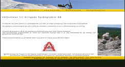 Desktop Screenshot of alingsassprangtjanst.se