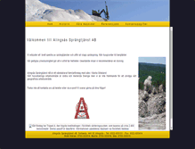 Tablet Screenshot of alingsassprangtjanst.se